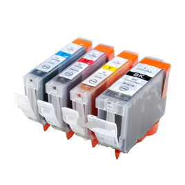 8 x Compatible Canon PGI-5 CLI-8 Ink Cartridge (2BK 2C 2M 2Y)