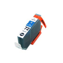 1 x Compatible Canon PGI-72C Cyan Ink Cartridge