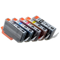 
              5 x Compatible Canon PGI-7 PGI-9 Ink Cartridge (1BK 1PBK 1C 1M 1Y)
            