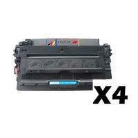 
              4 x Compatible HP 70A Black Toner Cartridge Q7570A - 15,000 Pages
            