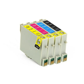 4 x Compatible Epson T0621, T0632 - T0634 Ink Cartridge (1BK 1C 1M 1Y)
