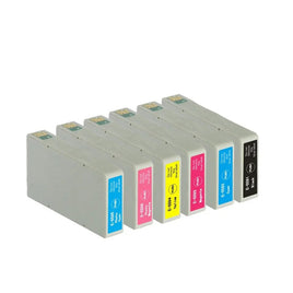 12 x Compatible Epson T5591 - T5596 Ink Cartridge (2BK 2C 2M 2Y 2LC 2LM)