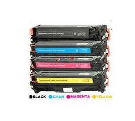 4 x Compatible HP 210X Toner Cartridge W2100X - W2103X "WITHOUT CHIP" (1BK 1C 1M 1Y)