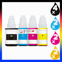 
              10 x Compatible Canon GI-690 Ink Bottle (4BK 2C 2M 2Y)
            
