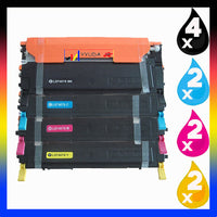 
              10 x Compatible Samsung CLT407S Toner Cartridge (4BK 2C 2M 2Y)
            