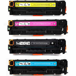 8 x Compatible HP 131X / 131A Toner Cartridge CF210X - CF213A (2BK 2C 2M 2Y)