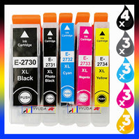 
              16 x Compatible Epson 273XL High Yield Ink Cartridge C13T274192 - C13T275492 (4BK 2PBK 2C 2M 2Y)
            