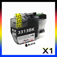 
              1 x Compatible Brother LC3313BK Black Ink Cartridge LC-3313BK - 400 Pages
            