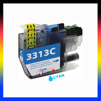 
              1 x Compatible Brother LC3313C Cyan Ink Cartridge LC-3313C - 400 Pages
            