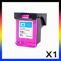 
              1 x Compatible HP 67XL Tri Colour Inkjet Cartridge 3YM58AA - 200 Pages
            