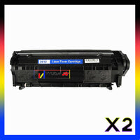 
              2 x Compatible HP Q2612A / Q2612X Black Toner Cartridge - 2,500 Pages
            
