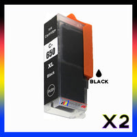 
              2 x Compatible Canon PGI-650XL Black Ink Cartridge
            