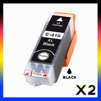 
              2 x Compatible Epson 410XL High Yield Black Ink Cartridge C13T339192
            