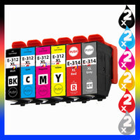 
              12 x Epson 312XL 314XL Compatible High Yield Ink Cartridge
            