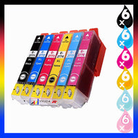
              36 x Compatible Epson 277XL High Yield Ink Cartridge C13T278192 - C13T278692 (6BK 6C 6M 6Y 6LC 6LM)
            