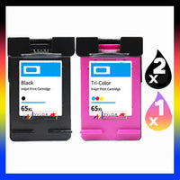 
              3 x Compatible HP 65XL High Yield Inkjet Cartridge N9K04AA + N9K03AA (2BK 1CL)
            