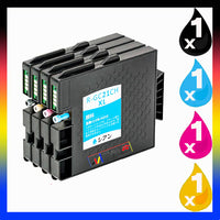 
              4 x Compatible Ricoh Aficio GC21 Ink Cartridge (1BK 1C 1M 1Y)
            