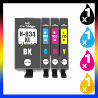 
              4 x Compatible HP 934XL 935XL High Yield Ink Cartridge C2P23AA - C2P26AA (1BK 1C 1M 1Y)
            