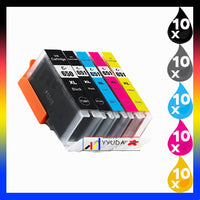 
              50 x Compatible Canon PGI-650XL CLI-651XL Ink Cartridge [10BK 10PBK 10C 10M 10Y]
            
