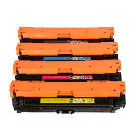 8 x Compatible HP 651A Toner Cartridge CE340A - CE343A (2BK 2C 2M 2Y)
