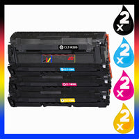 
              8 x Compatible Samsung CLT506L Toner Cartridge (2BK 2C 2M 2Y)
            