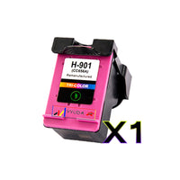 
              1 x Compatible HP 901XL Colour Inkjet Cartridge CC656AA
            