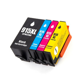 8 x Compatible HP 915XL High Yield Ink Cartridge 3YM22AA - 3YM19AA (2BK 2C 2M 2Y)