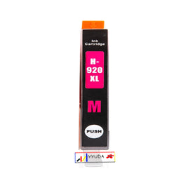 1 x Compatible HP 920XL High Yield Magenta Ink Cartridge CD973AA