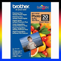 
              3 x Genuine Brother BP71GP20 Premium Plus Glossy Photo Paper 260gsm 4 Inches x 6 Inches - 60 sheets
            
