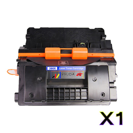 1 x Compatible HP 90X Black Toner Cartridge CE390X - 24,000 Pages