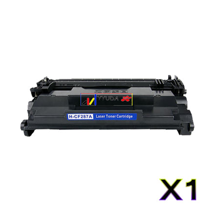 1 x Compatible HP 87A Black Toner Cartridge CF287A - 9,000 Pages