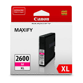 1 x Genuine Canon PGI-2600XLM Magenta Ink Cartridge - 1,500 Pages
