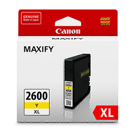 1 x Genuine Canon PGI-2600XL Yellow Ink Cartridge