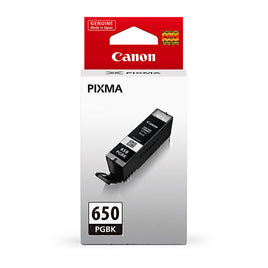 1 x Genuine Canon PGI-650BK Black Ink Cartridge