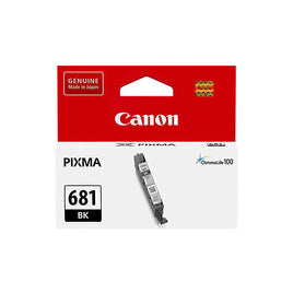 1 x Genuine Canon CLI-681 Black Ink Cartridge