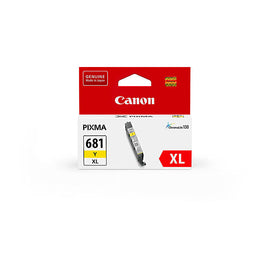1 x Genuine Canon CLI-681XL Yellow Ink Cartridge