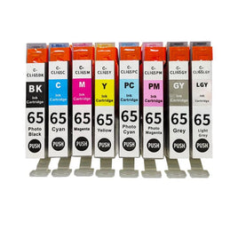 8 x Compatible Canon CLI-65 Ink Cartridge