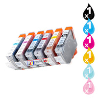 
              6 x Compatible Canon CLI-8 Ink Cartridge
            
