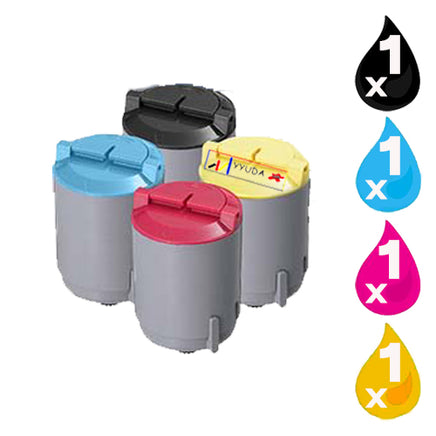 4 x Compatible Samsung CLP300 Toner Cartridge