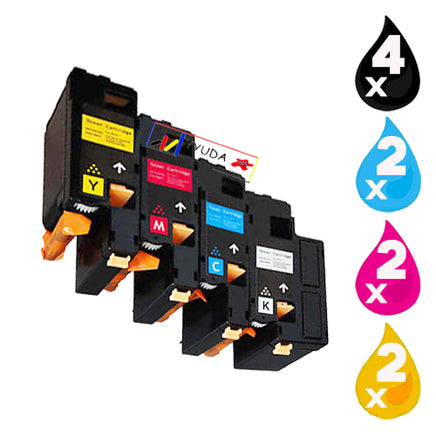 10 x Compatible Fuji Xerox CP105 CP205 CP215 Toner Cartridge CT201591 - CT201594