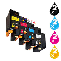 
              8 x Compatible Fuji Xerox CP105 CP205 CP215 Toner Cartridge CT201591 - CT201594
            