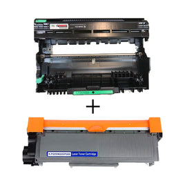 1 x Compatible Fuji Xerox CT202330 Toner Cartridge + 1 x Compatible Fuji Xerox CT351055 Drum Unit
