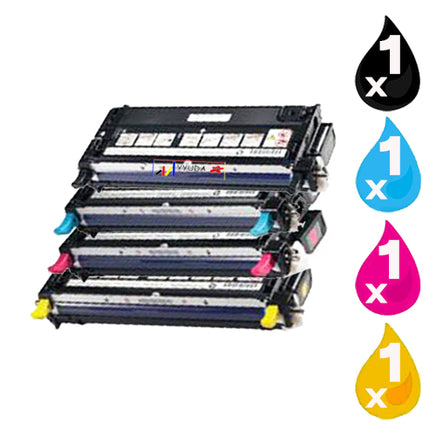 4 x Compatible Fuji Xerox DocuPrint C3290FS Toner Cartridge CT350567 - CT350570