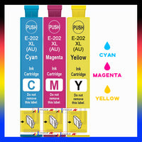 
              3 x Compatible Epson 202XL CMY High Yield Colour Ink Cartridge C13T02P292 - C13T02P492 (1C 1M 1Y)
            