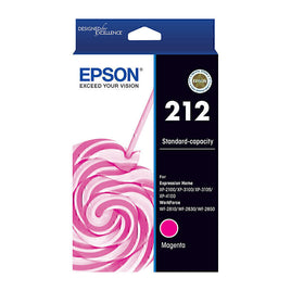 1 x Genuine Epson 212 Yellow Ink Cartridge C13T02R492