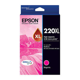 1 x Genuine Epson 220XL Magenta Ink Cartridge C13T294392