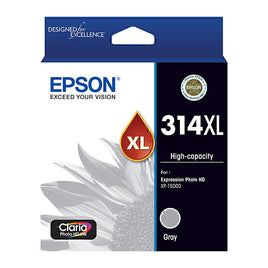 1 x Genuine Epson 314XL Grey Ink Cartridge C13T01M692