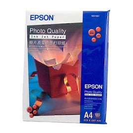 Genuine Epson S041061 Photo Quality Ink Jet Paper 102gsm A4 - 100 sheets