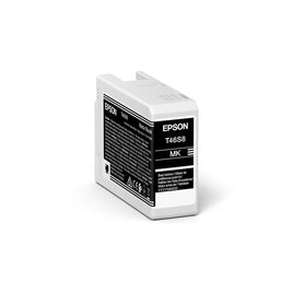1 x Genuine Epson 46S / T46S8 Matte Black UltraChrome Pro10 Ink Cartridge C13T46S800 - 25mL
