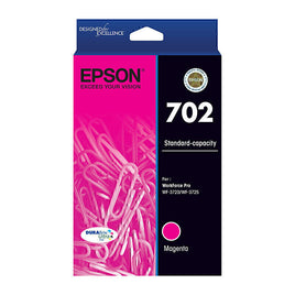 1 x Genuine Epson 702 Magenta Ink Cartridge C13T344392